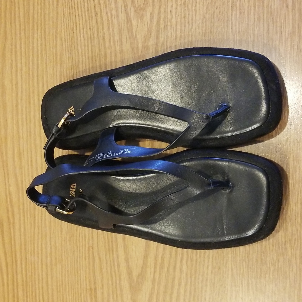 ZARA Black Lady Sandals
